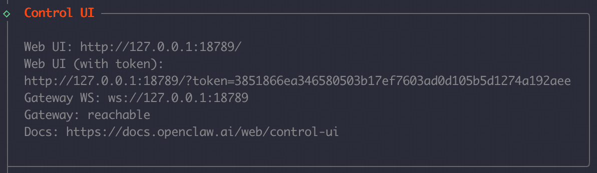 OpenClaw Web UI